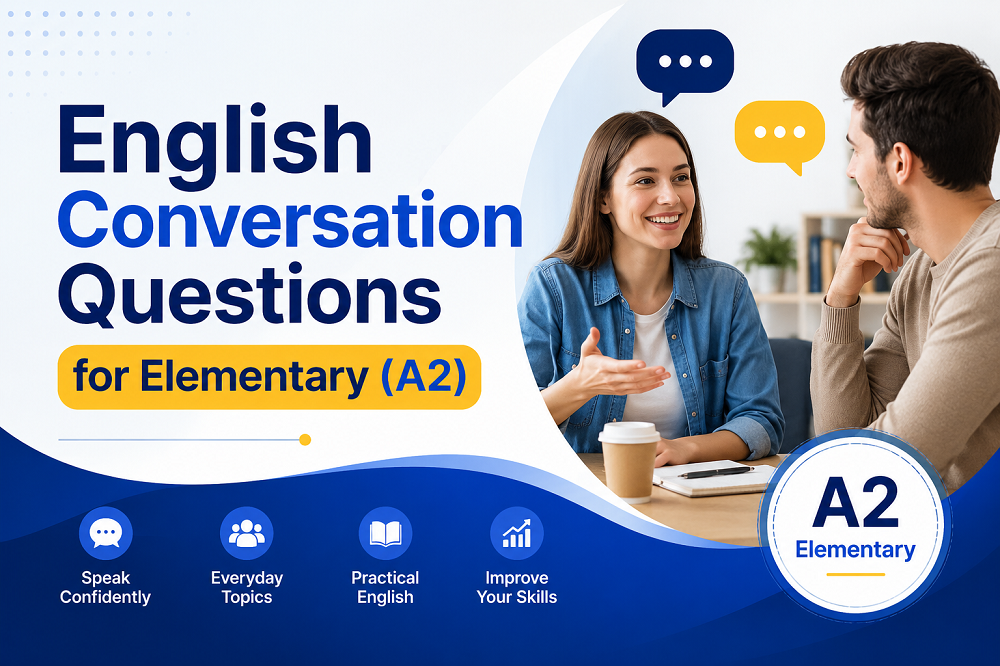 English Speaking Practice: Daily Conversation Questions for Elementary
