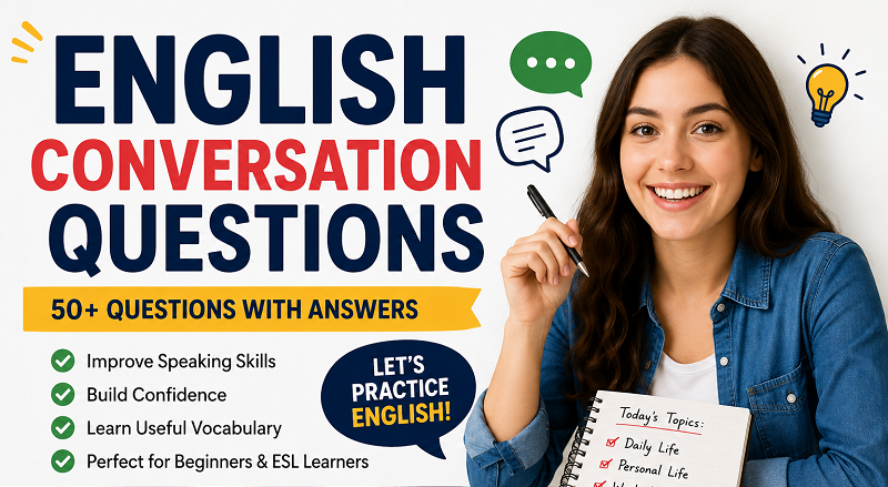 English Speaking Practice: Daily Conversation Questions for Beginners