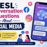 ESL conversation questions about social medias