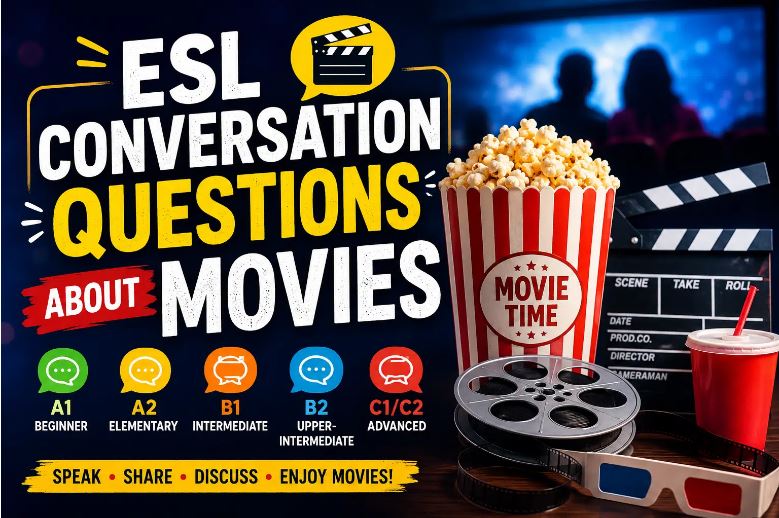 ESl conversation questions for Movies