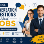esl conversation questions about jobs